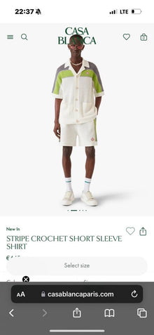 Stripe Crochet Set