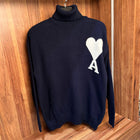 Dark Blue Wool Sweater