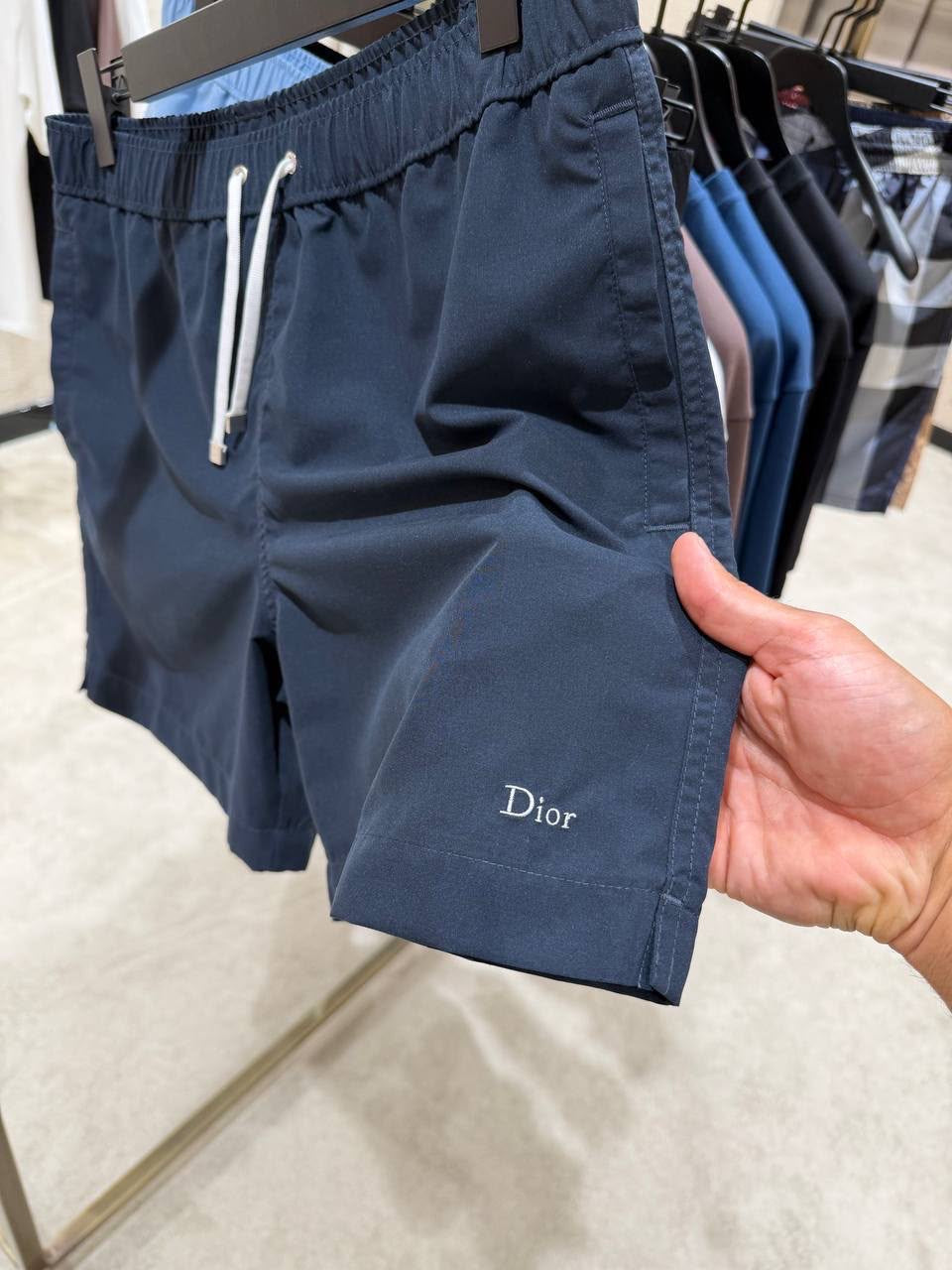 Dark Blue Swim Shorts