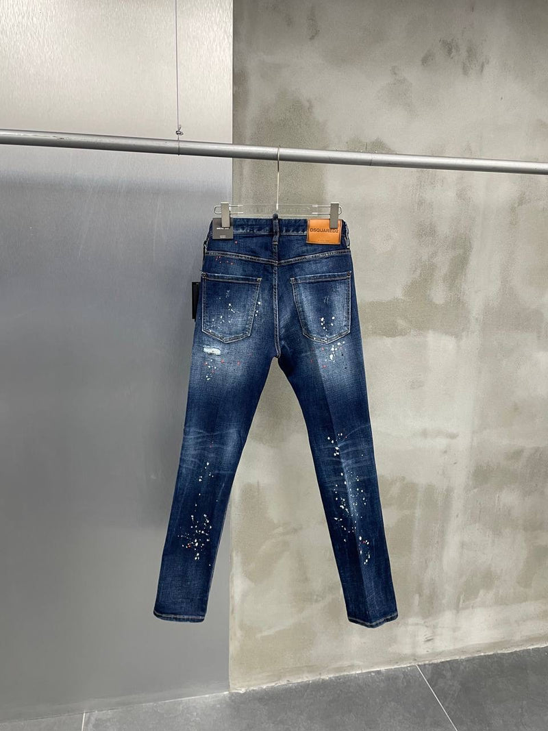 Dark Blue Slim Fit Jeans