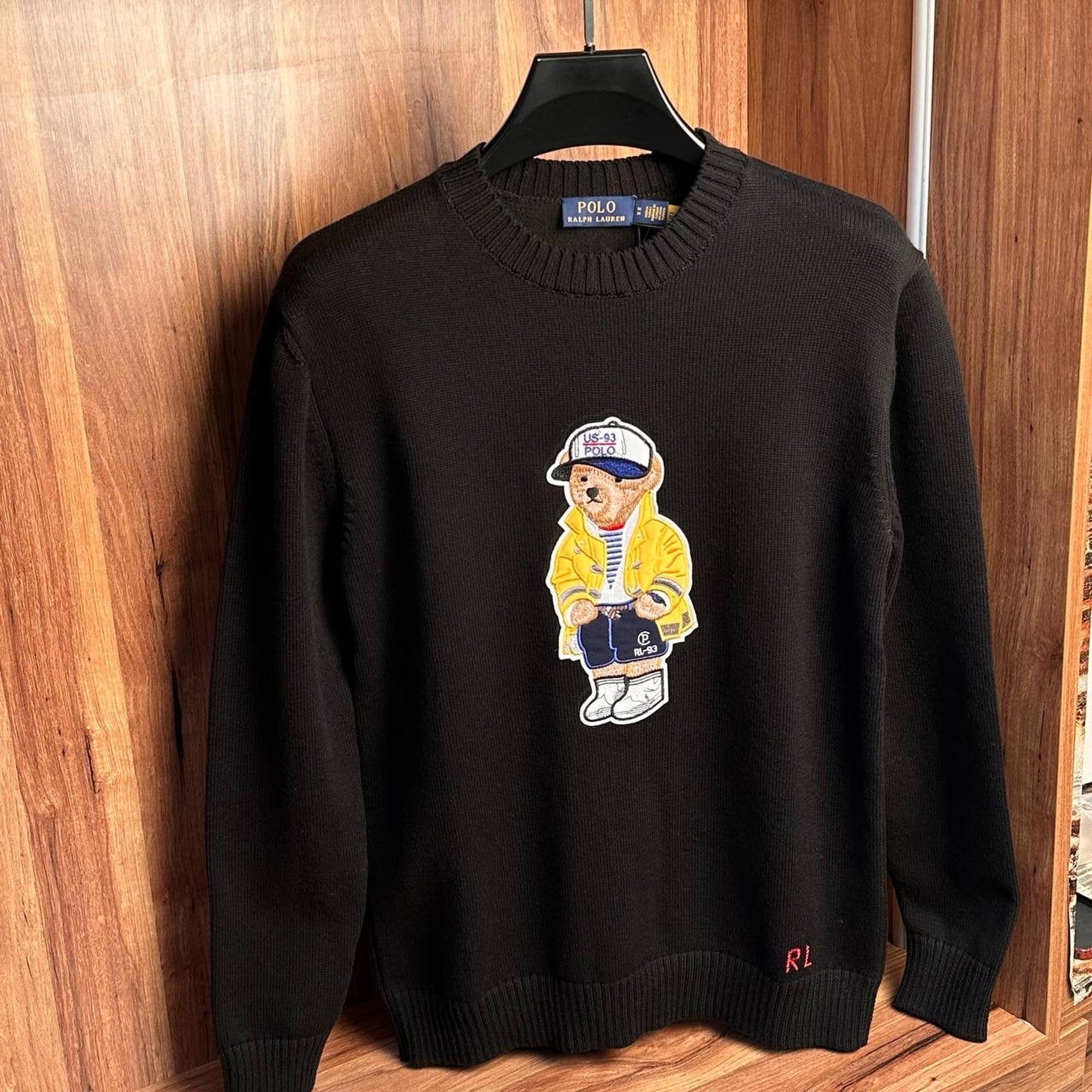 Black Knitted Sweater
