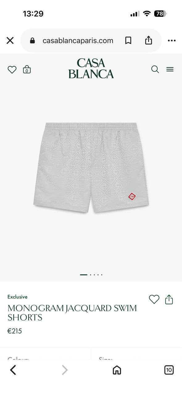 Monogram Jacquard Swim Shorts