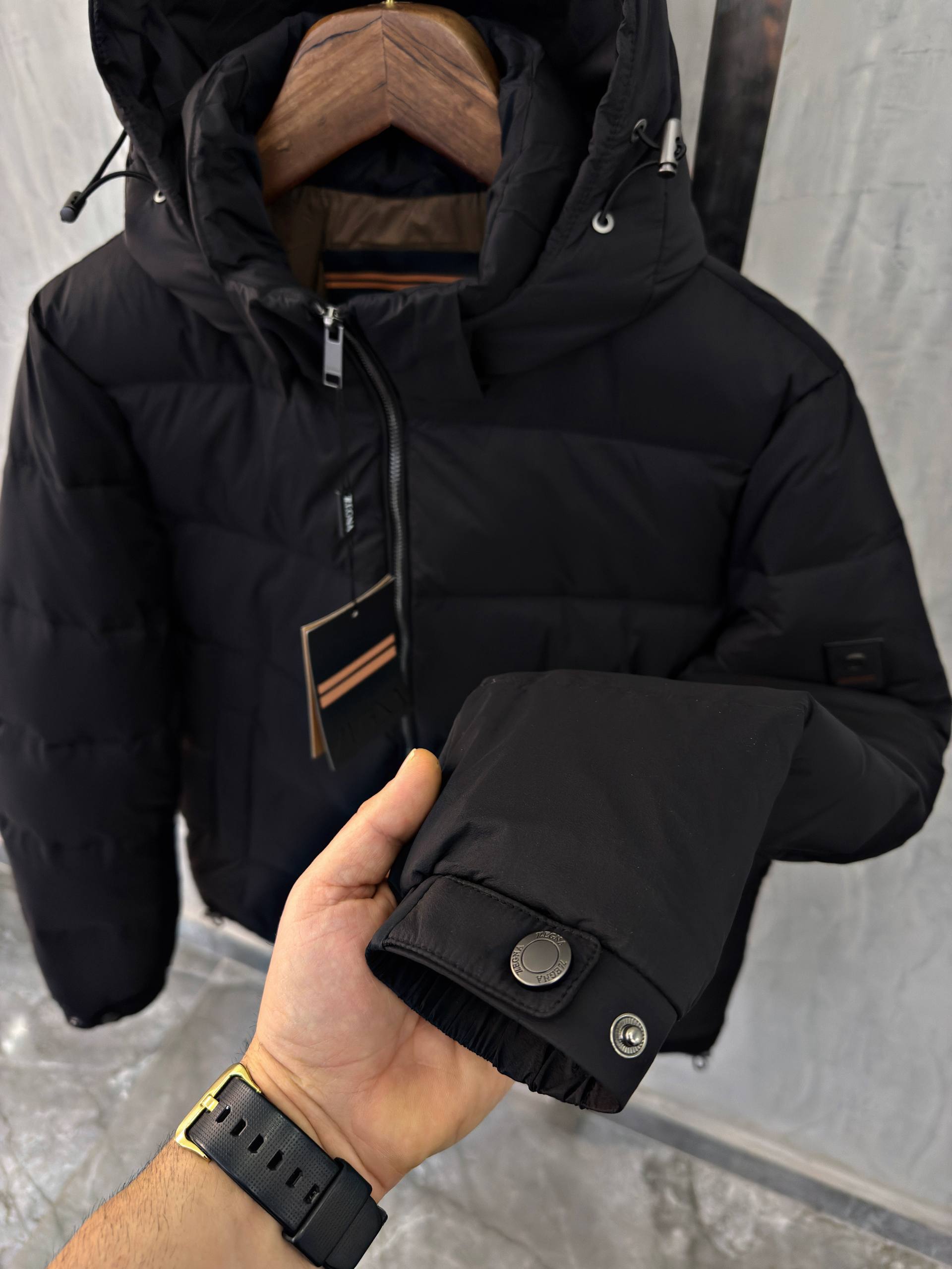 Black Puffer Jacket