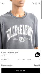 Grey Oversized T-shirt