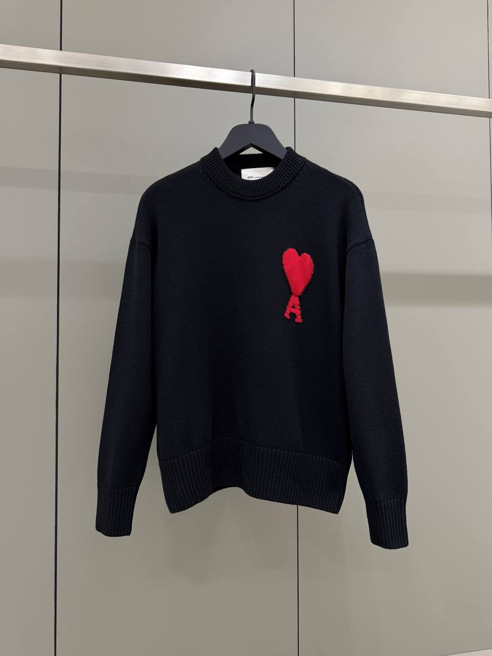 Black Knitted Sweater