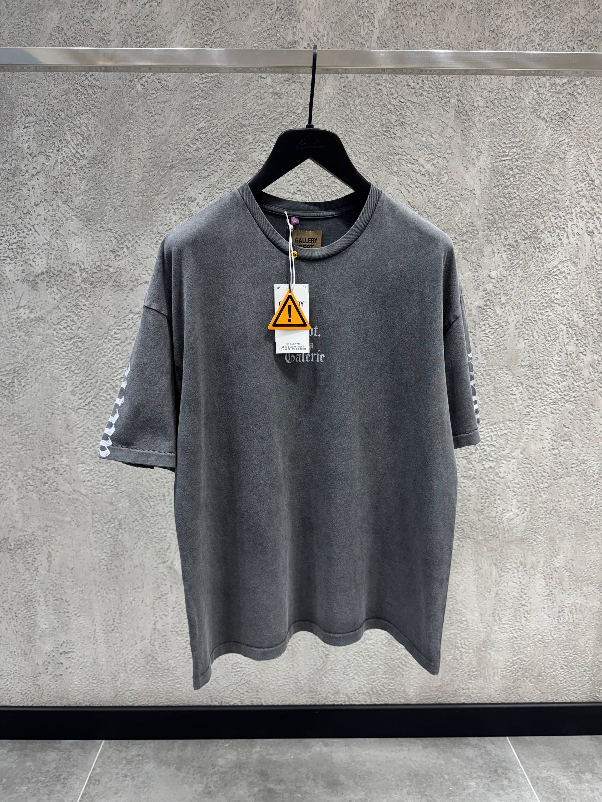 Grey Cotton T-shirt