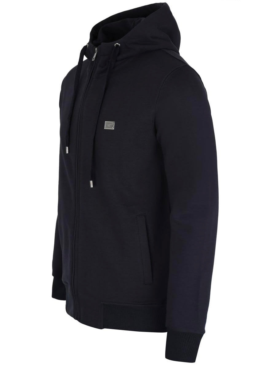 Black Cotton Tracksuit