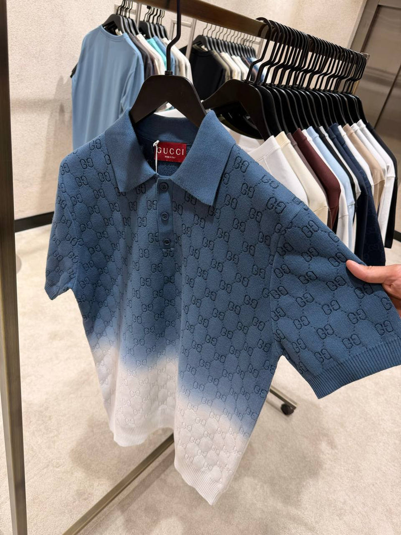 Monogram Polo Cotton T-shirt