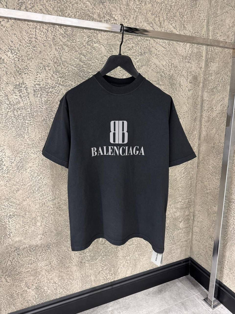 Dark Grey Cotton T-shirt