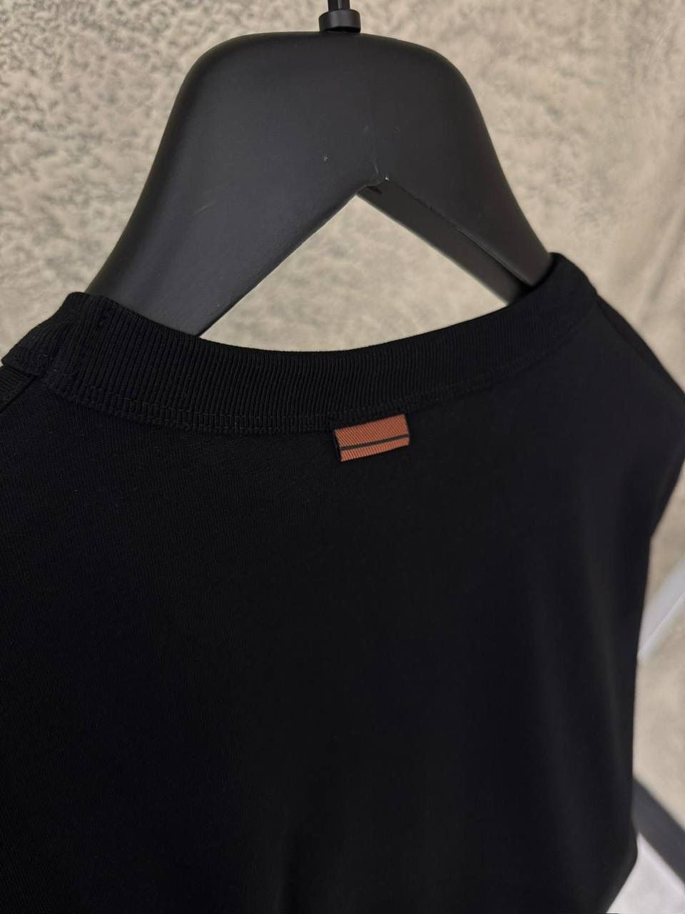 Black Cotton T-shirt