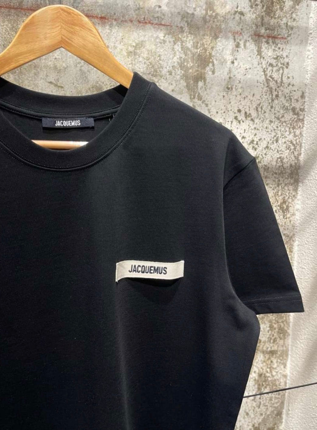 Black Cotton T-shirt
