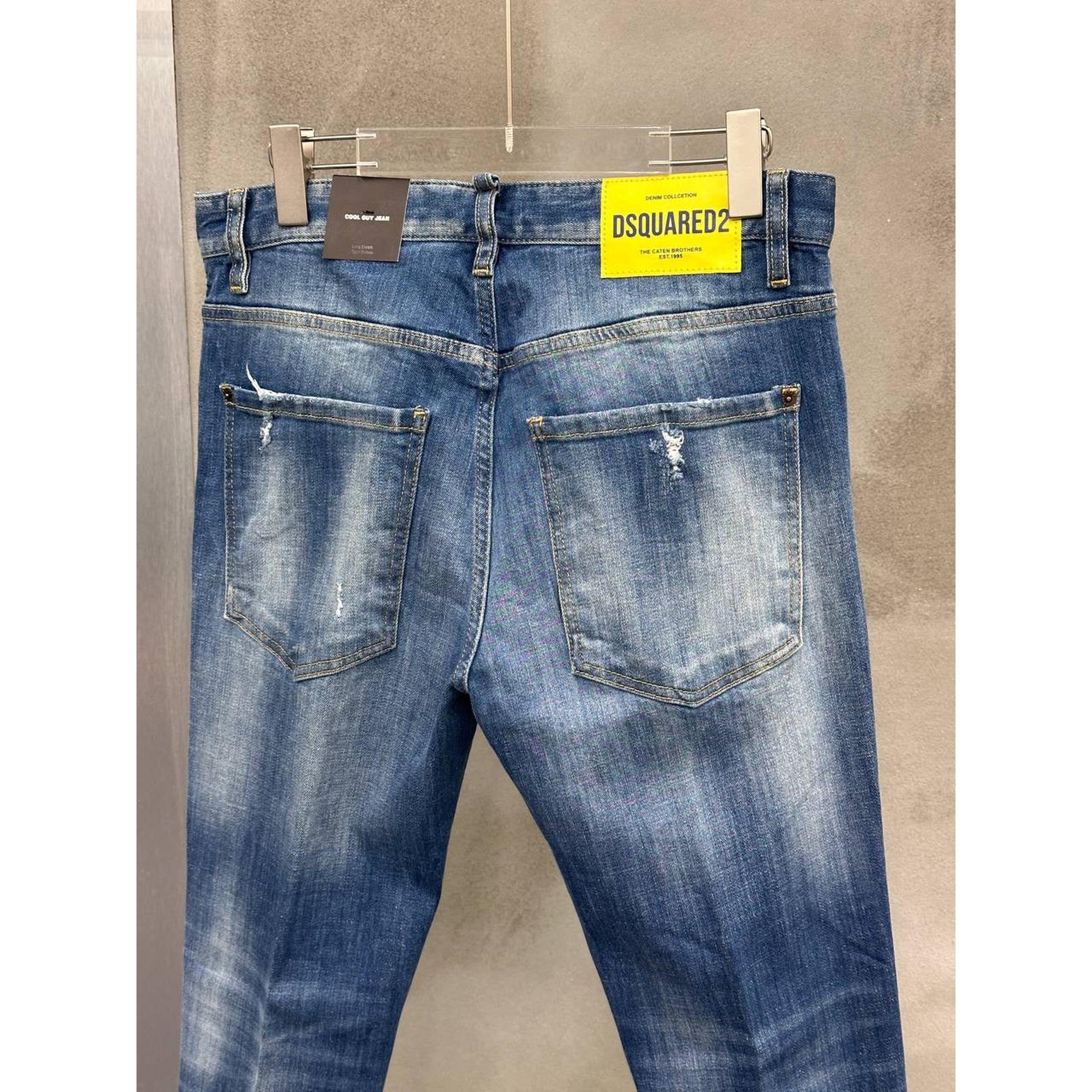Blue Ripped Jeans