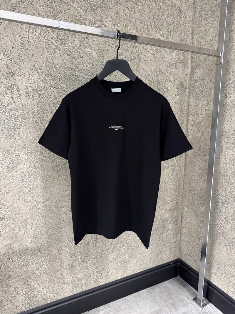 Black Cotton T-shirt