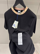 Black Cotton T-shirt