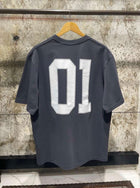 Dark Grey Cotton T-shirt