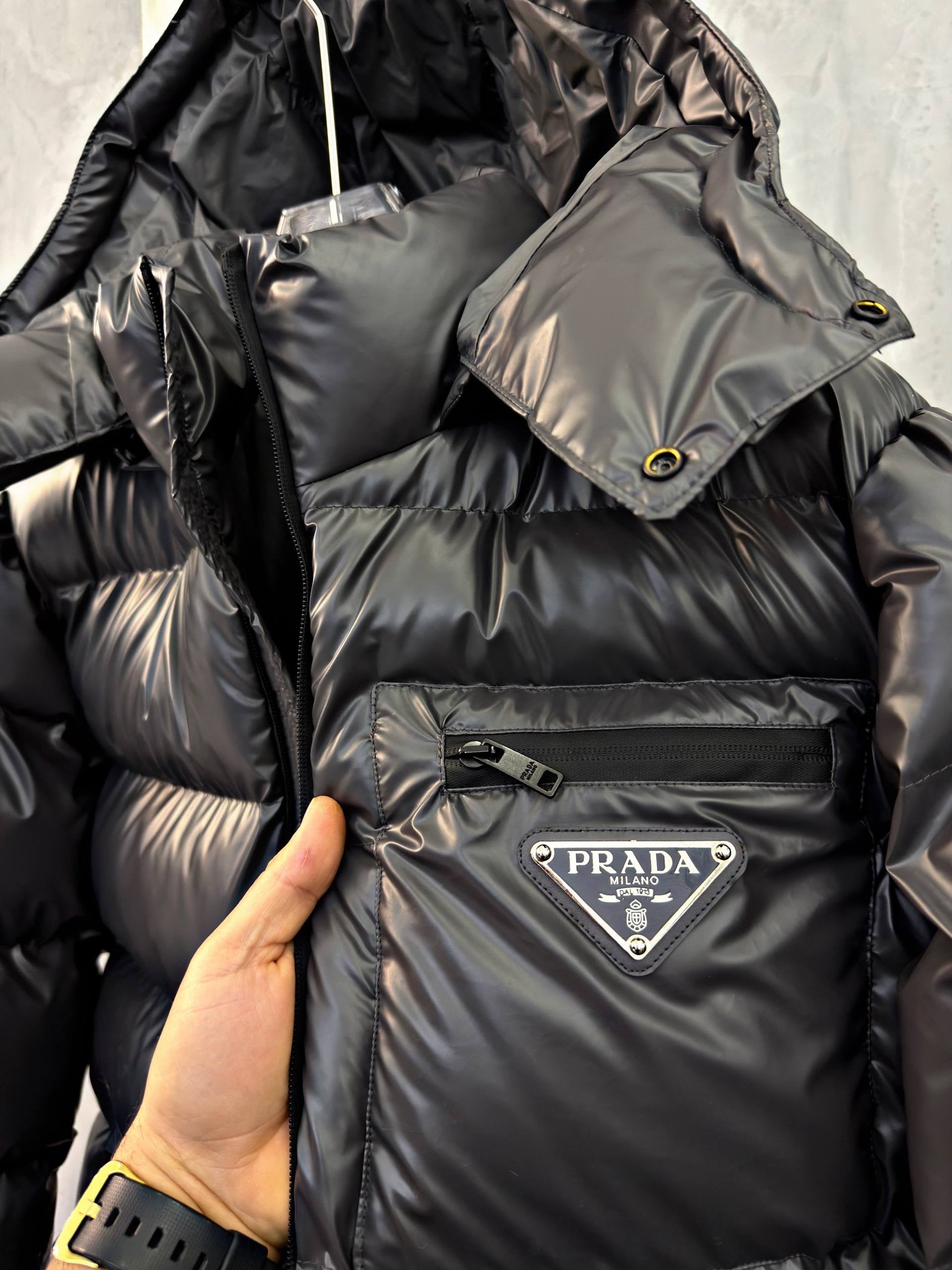 Puffer Jacket with Goose Feathers