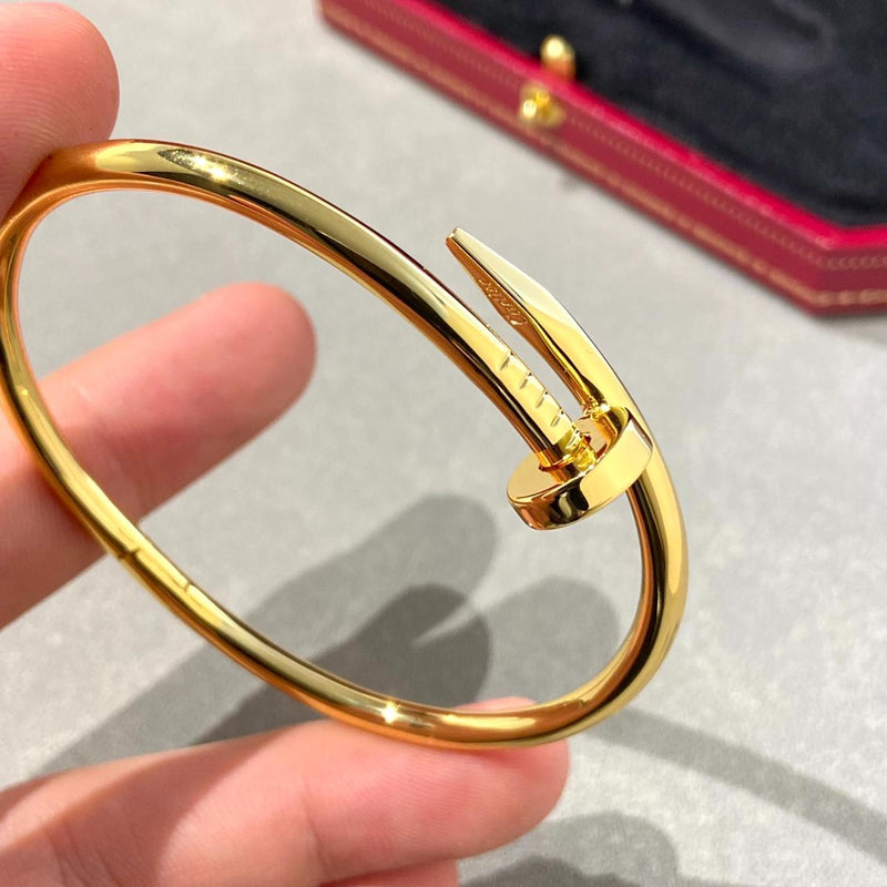 Gold Nail Bracelet