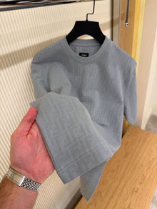Grey Monogram T-shirt