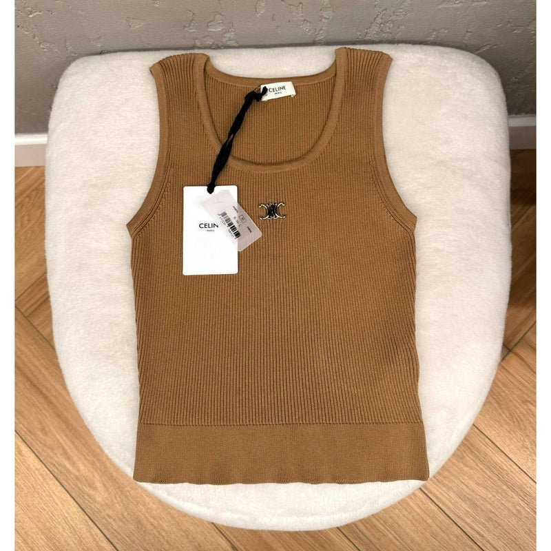 Brown Women Knitted Top