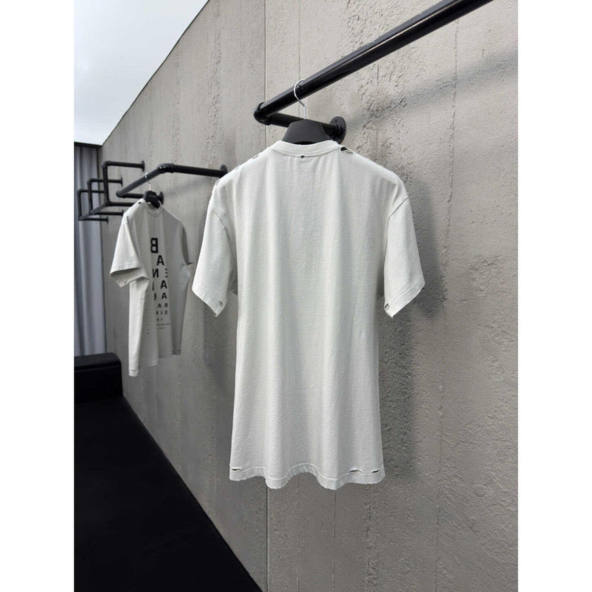 White Cotton Oversized T-shirt