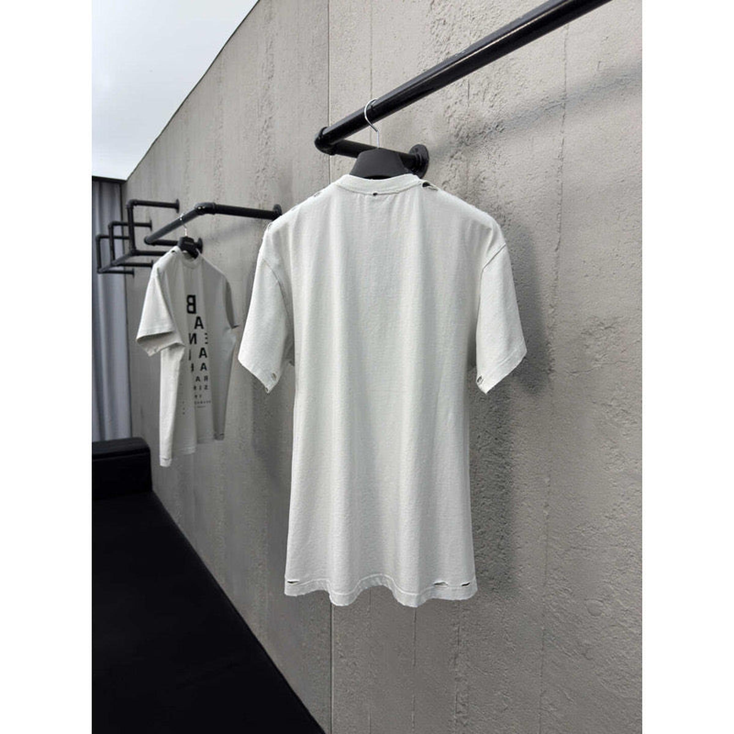 White Cotton Oversized T-shirt