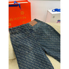 Women Monogram Jeans