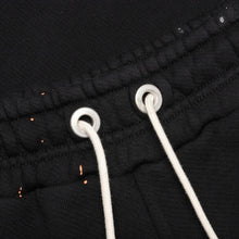 Black Cotton Track Pants