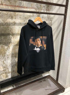Black Cotton Hoodie