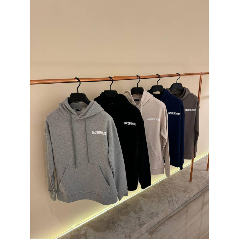 Black & Grey Oversized Hoodie
