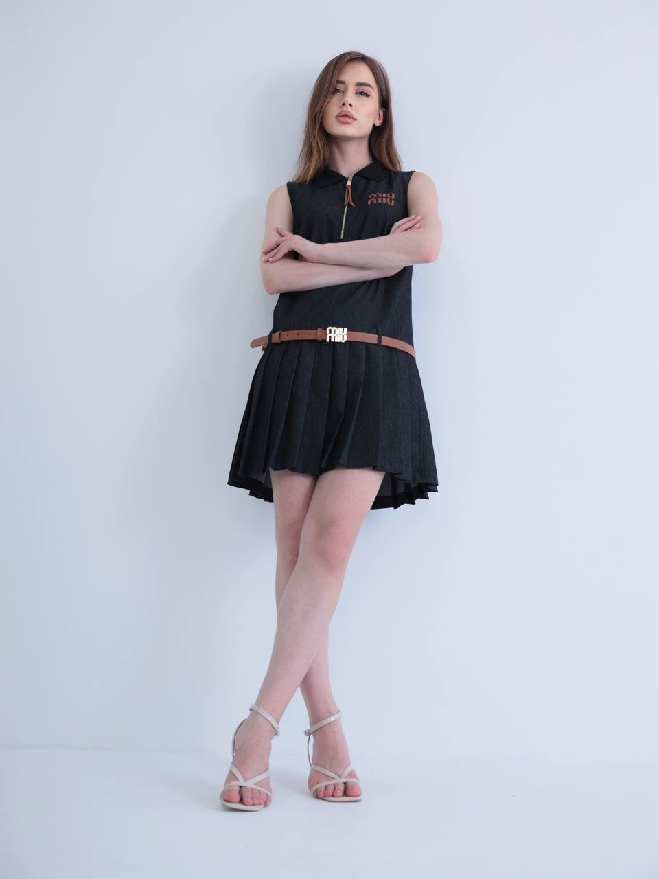 Dark Blue Denim Dress