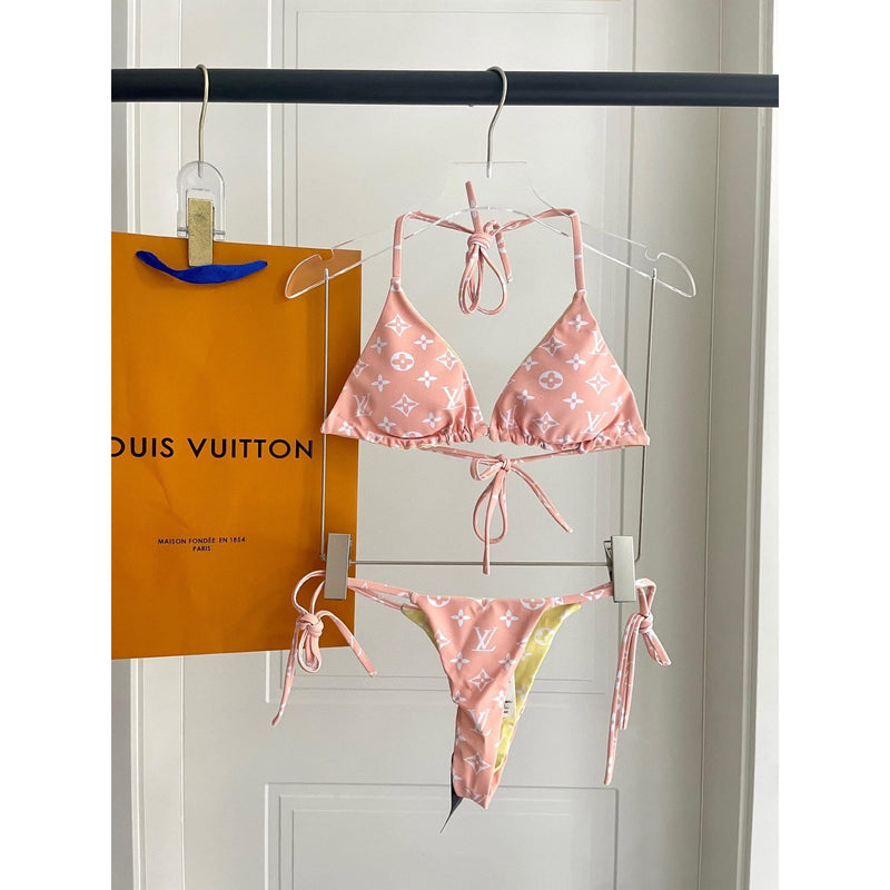 Pink Women Monogram Swimwear 2 Pieces