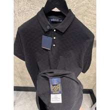Black Monogram Polo T-shirt