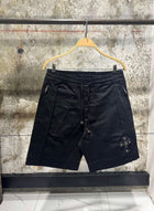 Black Cotton Shorts