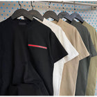 Crna prevelika majica kratkih rukava