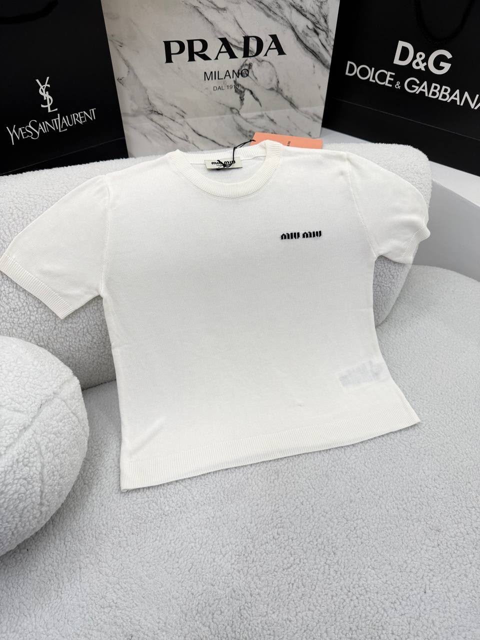 White Cotton T-shirt
