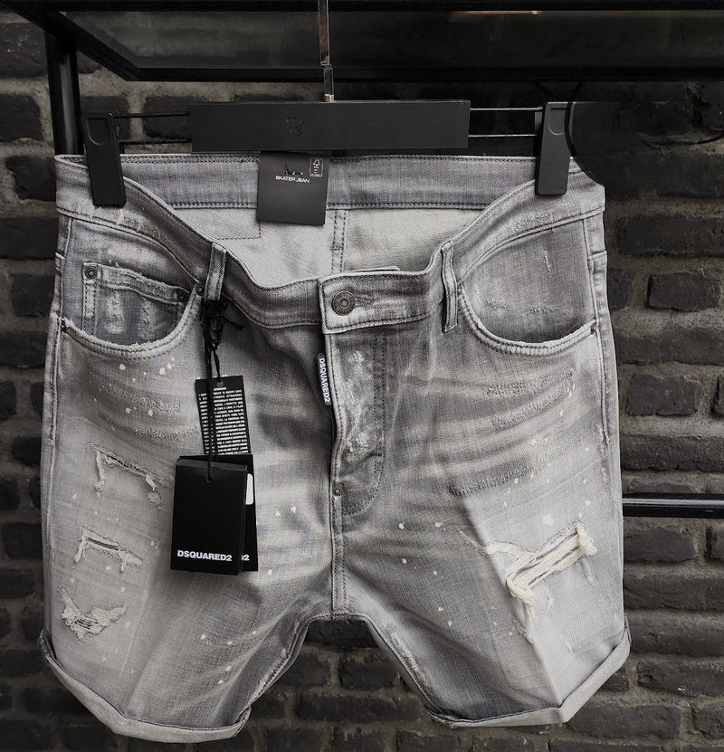 Grey Short Jeans