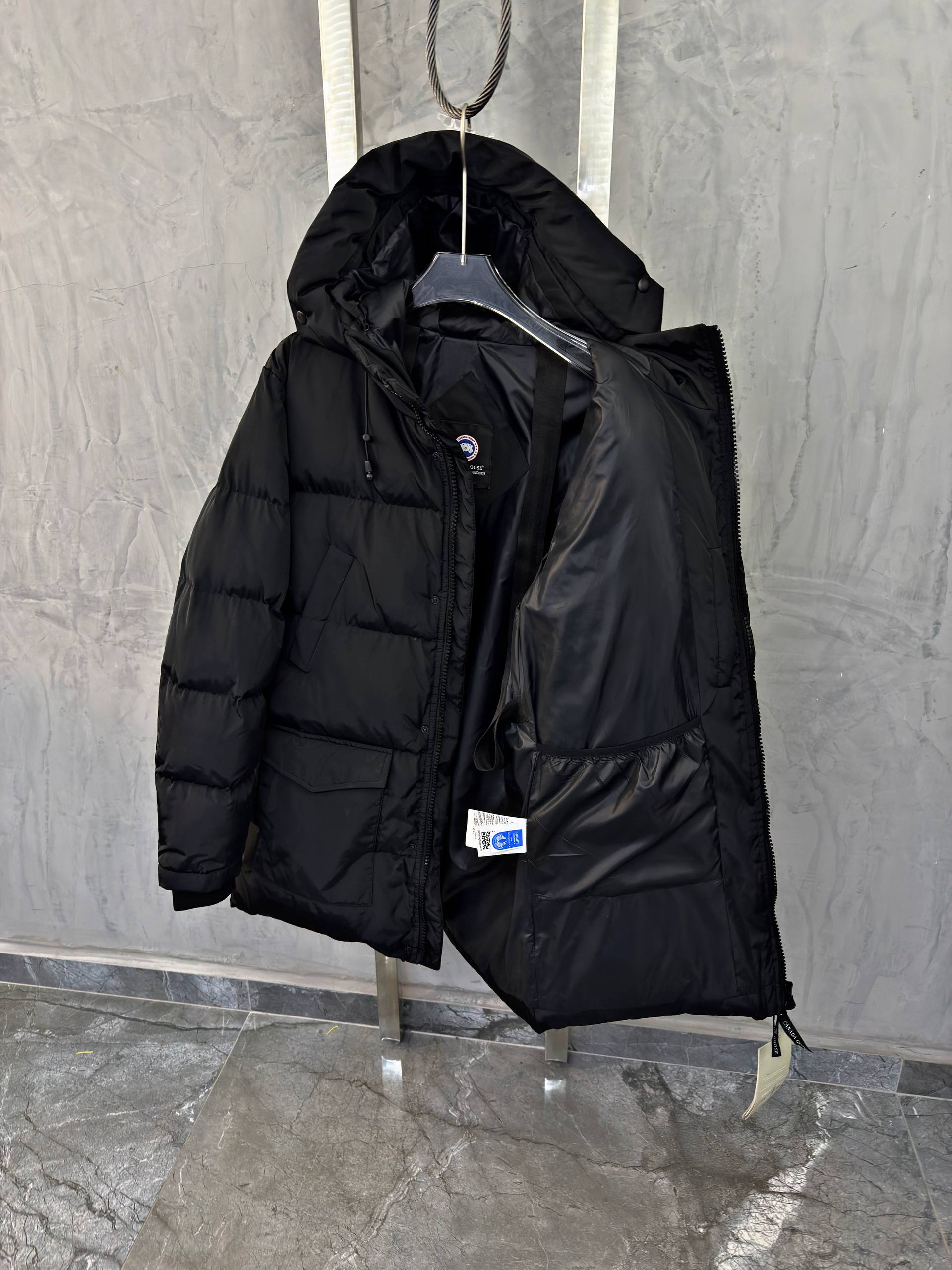 Black Parka Jacket