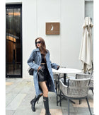 Blue Monogram Coat