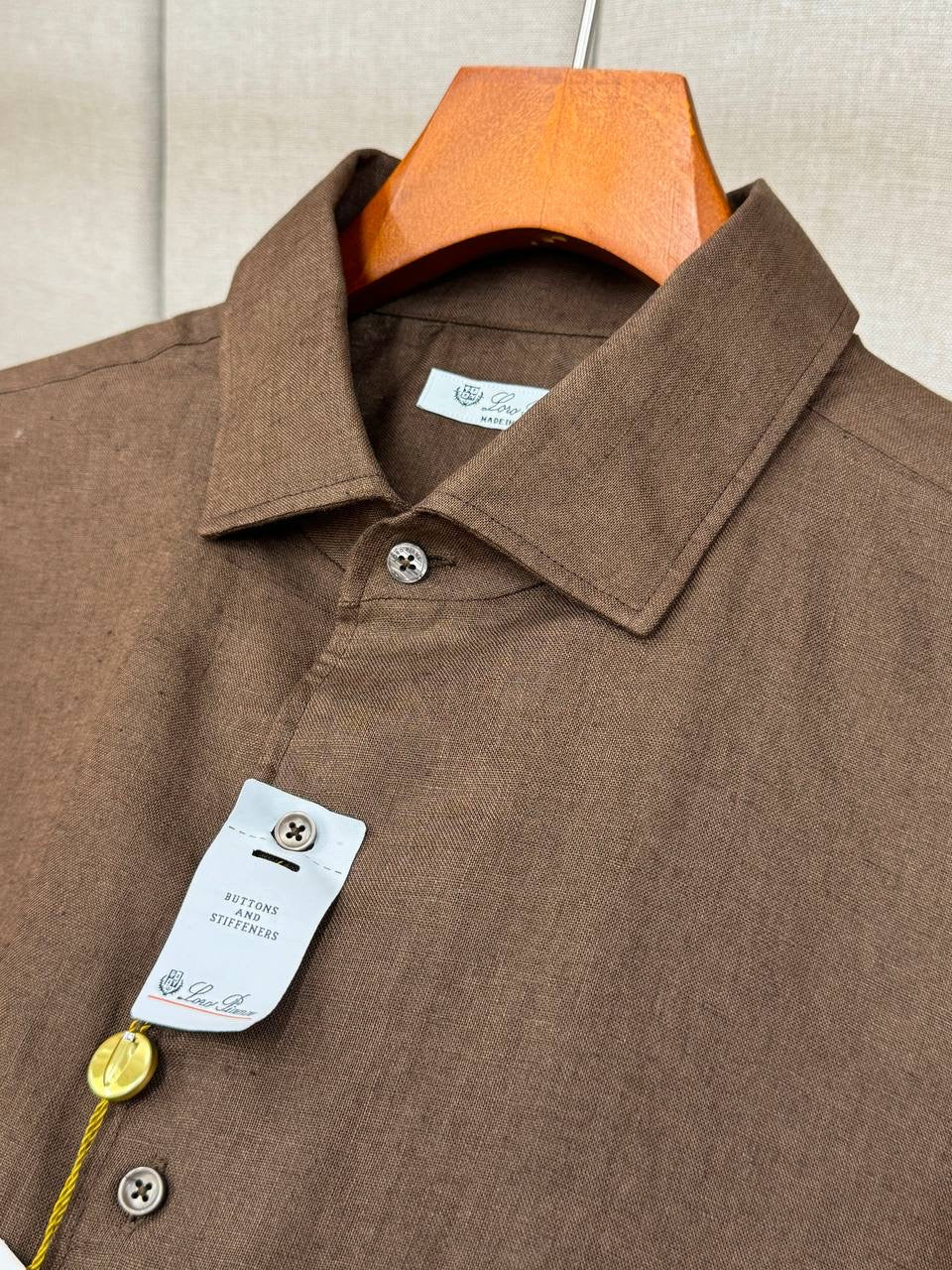 Brown Linen Set