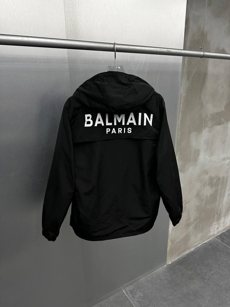 Black Hooded Jacket