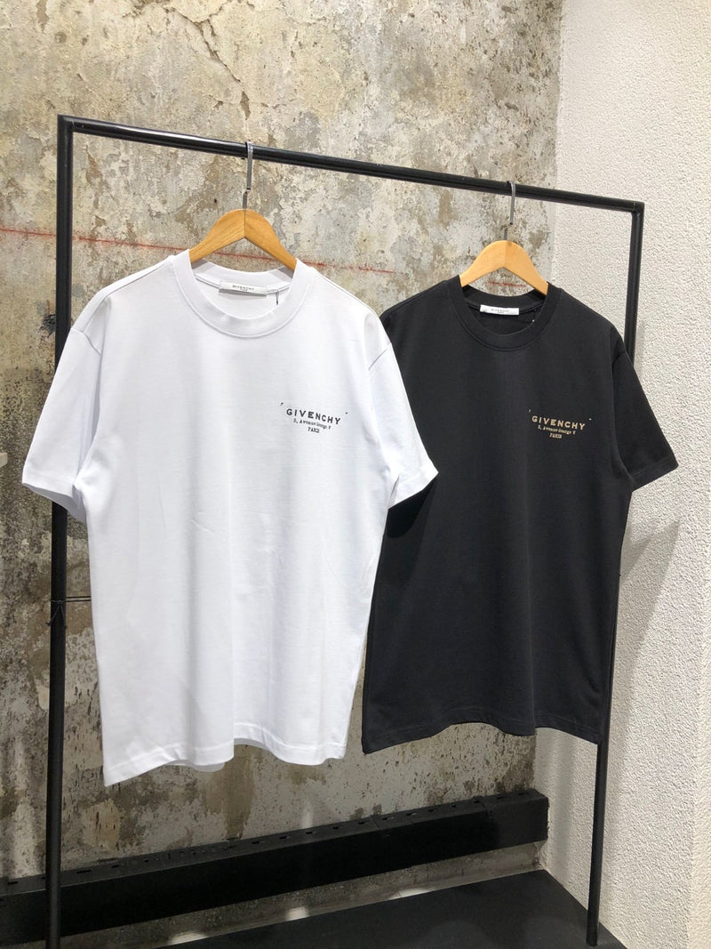 Black & White Cotton T-shirt