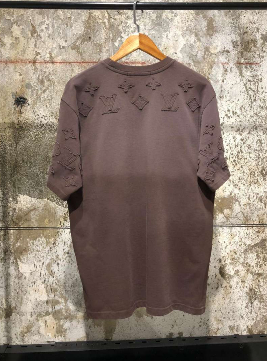 Brown Cotton T-shirt