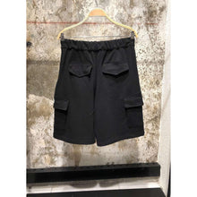 Black Cotton Shorts