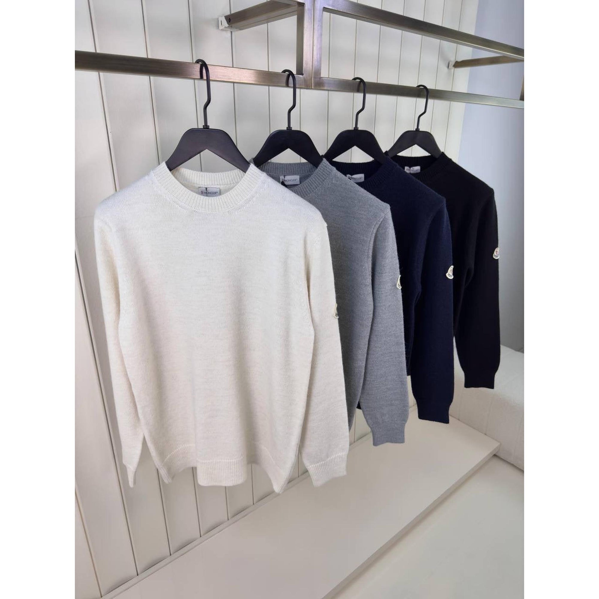 Black & Grey Knitted Sweater
