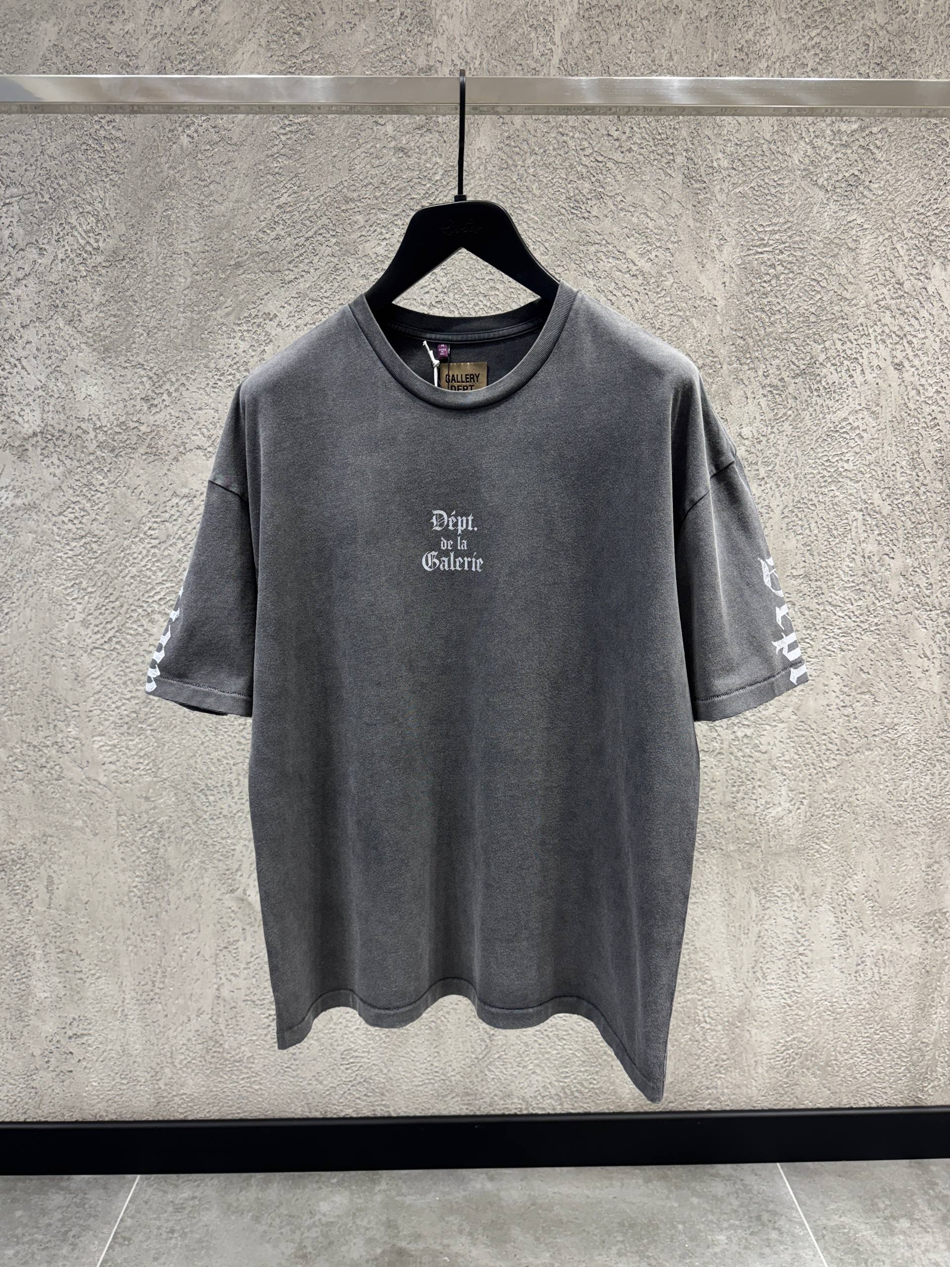 Grey Cotton T-shirt