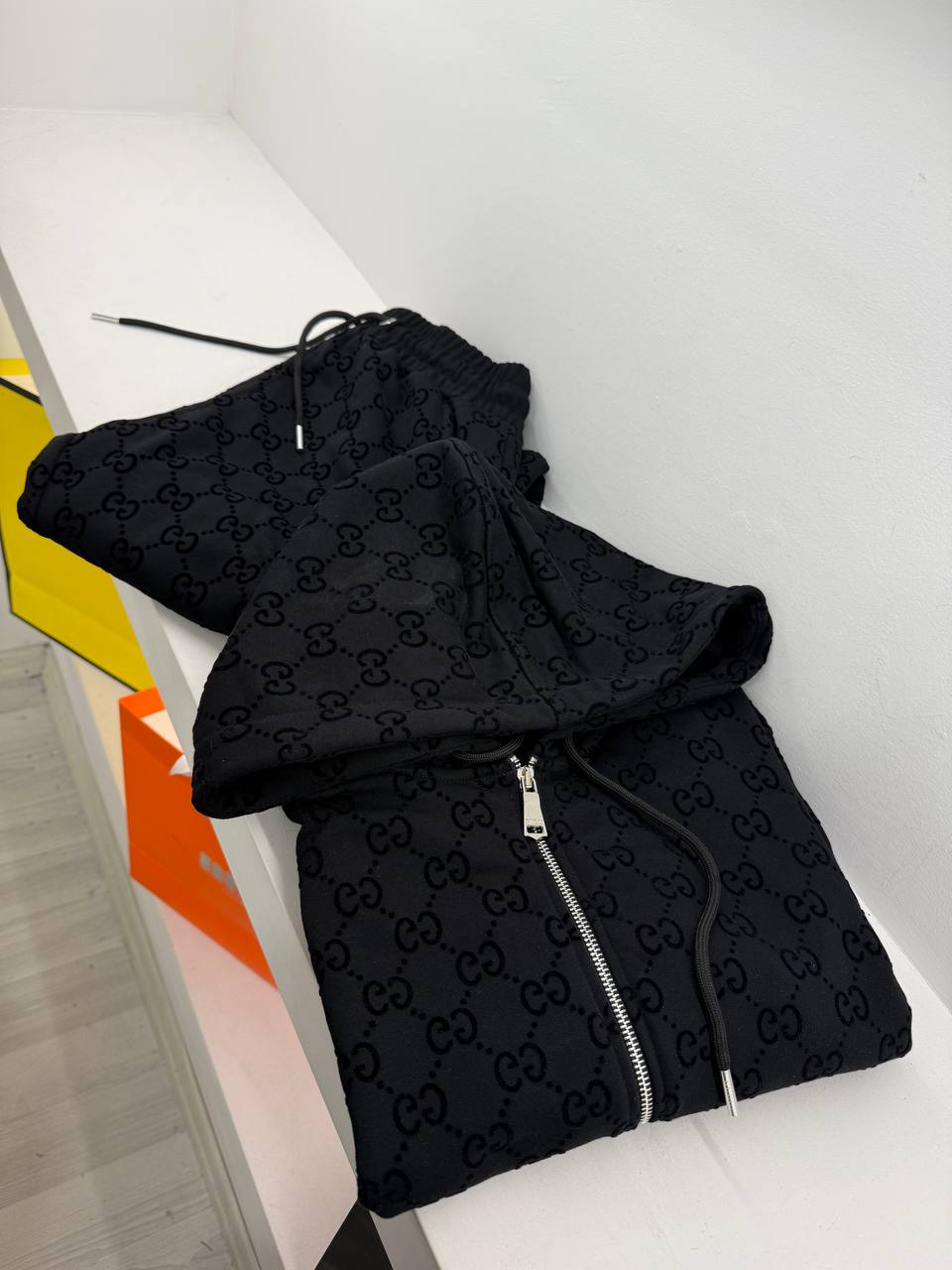 Black Women Cotton Tracksuit