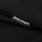 Black Cotton Track Pants