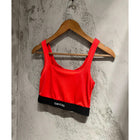 Red Women Crop Top