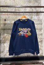 Dark Blue Oversized Blouse