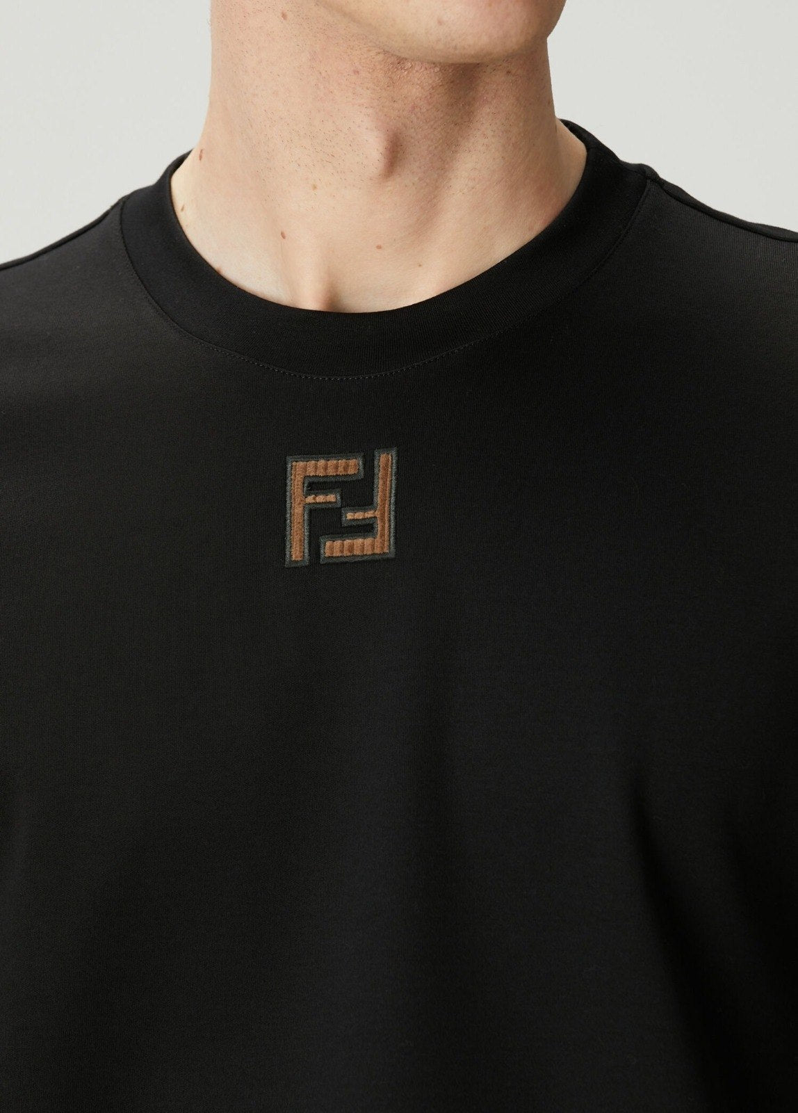 Black Cotton T-shirt